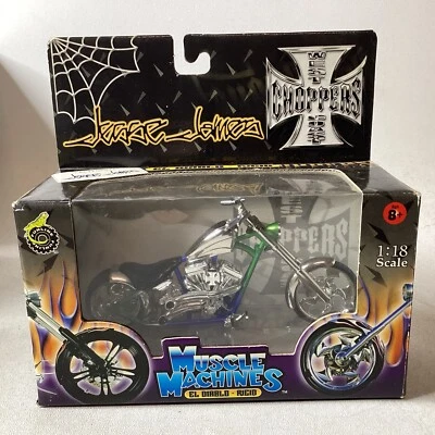 Muscle Machines Jesse James West Coast Choppers El Diablo Rigid 1:18 Scale NIB! - Image 1 of 4