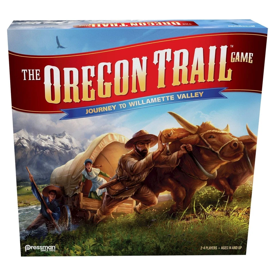 Pressman The Oregon Trail Journey to Willamette Valley Game