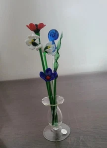 Suffolk Studio Small Handmade Flowers With Vase - Picture 1 of 11