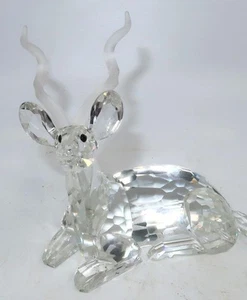 1994 SWAROVSKI Inspiration Africa Collection THE KUDU Antelope Figurine 4 1/4" - Picture 1 of 9