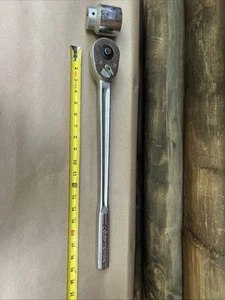 Craftsman Tools 3/4” Dr 20” Long Quick Release Ratchet V-44804 USA MADE 1 13/16 - Picture 1 of 6
