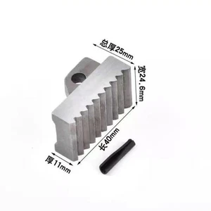 Llave de tubo talón mandíbula con pasador conjunto llave 18" repuesto acero alto carbono - Imagen 1 de 2