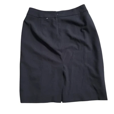 Calvin Klein Talla 8 Mujer Falda Cremallera Forrada Recta Abertura Foto 1 de 4