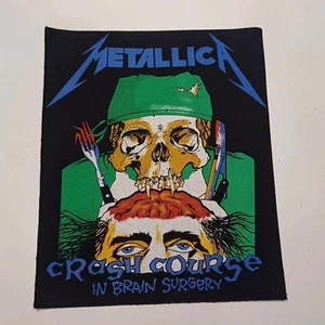 Vintage METALLICA Unused 80s BACK PATCH - Picture 1 of 10
