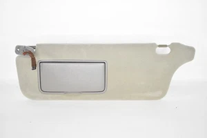 1998-2002 Isuzu Trooper Driver Left Sun Visor Sunvisor Gray Broken OEM - Picture 1 of 8