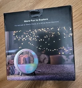 Dekala Arches Sunrise Alarm Clock with Phone Charging, White Noise - Picture 1 of 7