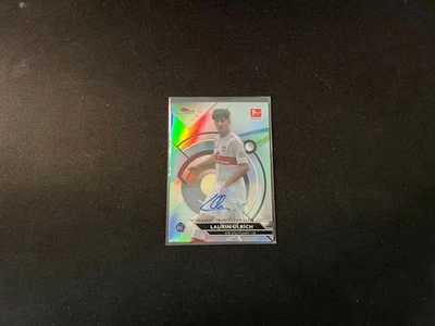 2022-23 Topps Finest Bundesliga Soccer Autograph #141 Laurin Ulrich RC - Image 1 of 2