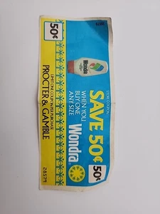 Wondra Skin Lotion - Vintage 1980s - Procter & Gamble Coupon - Special Olympics - Picture 1 of 3