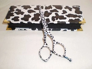 TIJERA DE AFEITAR PROFESIONAL BARBERO HOJA DE AFEITAR BORDE CORTE LEOPARDO NITIDEZ ALEMANA - Imagen 1 de 4