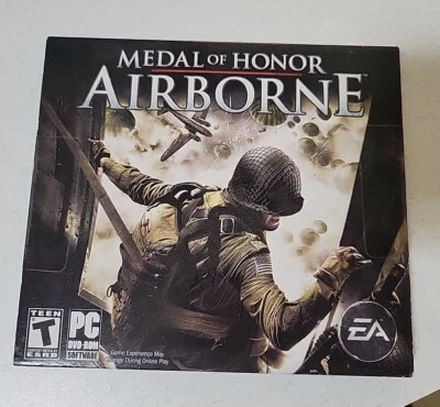 NUEVO Medal of Honor: Airborne PC Videojuego 2010 DVD-ROM Estuche Joya Sellado EA Foto 1 de 2