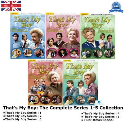 THAT'S MY BOY 1-5 Complete Comedy TV Series 1 2 3 4 5 Christmas Sealed UK R2 DVD - Image 1 of 4