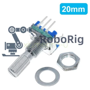 5pcs Rotary encoder with switch EC11 Audio digital potentiometer 20mm handle - Picture 1 of 3