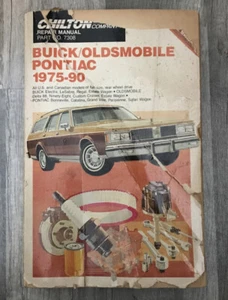 Manual de reparación Chilton Automotive Buick Oldsmobile Pontiac 1975-90 #7308 - Imagen 1 de 2