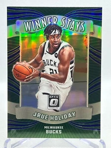 JRUE HOLIDAY 2023-24 Panini Donruss Optic #9 Vincitore Soggiorni PREZZO VIOLA - Foto 1 di 2