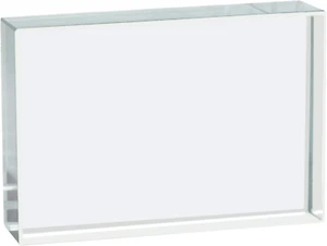 Bloque de refracción rectangular, 3" (75 mm) X 2" (50 mm) X 0,5" (12 mm) - Ópticamente W - Imagen 1 de 3