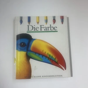 Meyers Kleine Kinderbibliothek: Die Farbe 1991 Ex-library HC Spiral bound - Foto 1 di 9