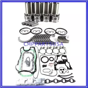 4JB1 Engine Rebuild Kit For Isuzu Sumitomo SH60 Excavator Piston No.70B/1771 - Bild 1 von 16