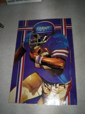NEW YORK GIANTS POSTER Cover