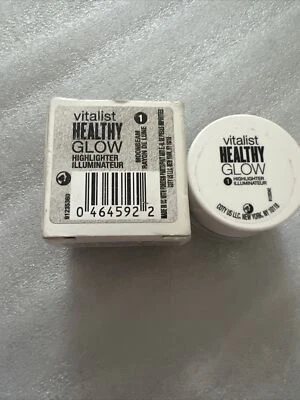 2 NEW CoverGirl Vitalist Healthy Glow Highlighter Illuminateur (1) Moonbeam - Image 1 of 3
