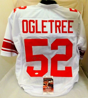 Alec Ogletree Signed / Autographed White Giants Jersey JSA/COA - Image 1 of 2