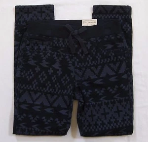 NEW Girls Arizona Knit Jegging Legging Pants Blue Indigo Aztec Print Size 6, 6X - Picture 1 of 23