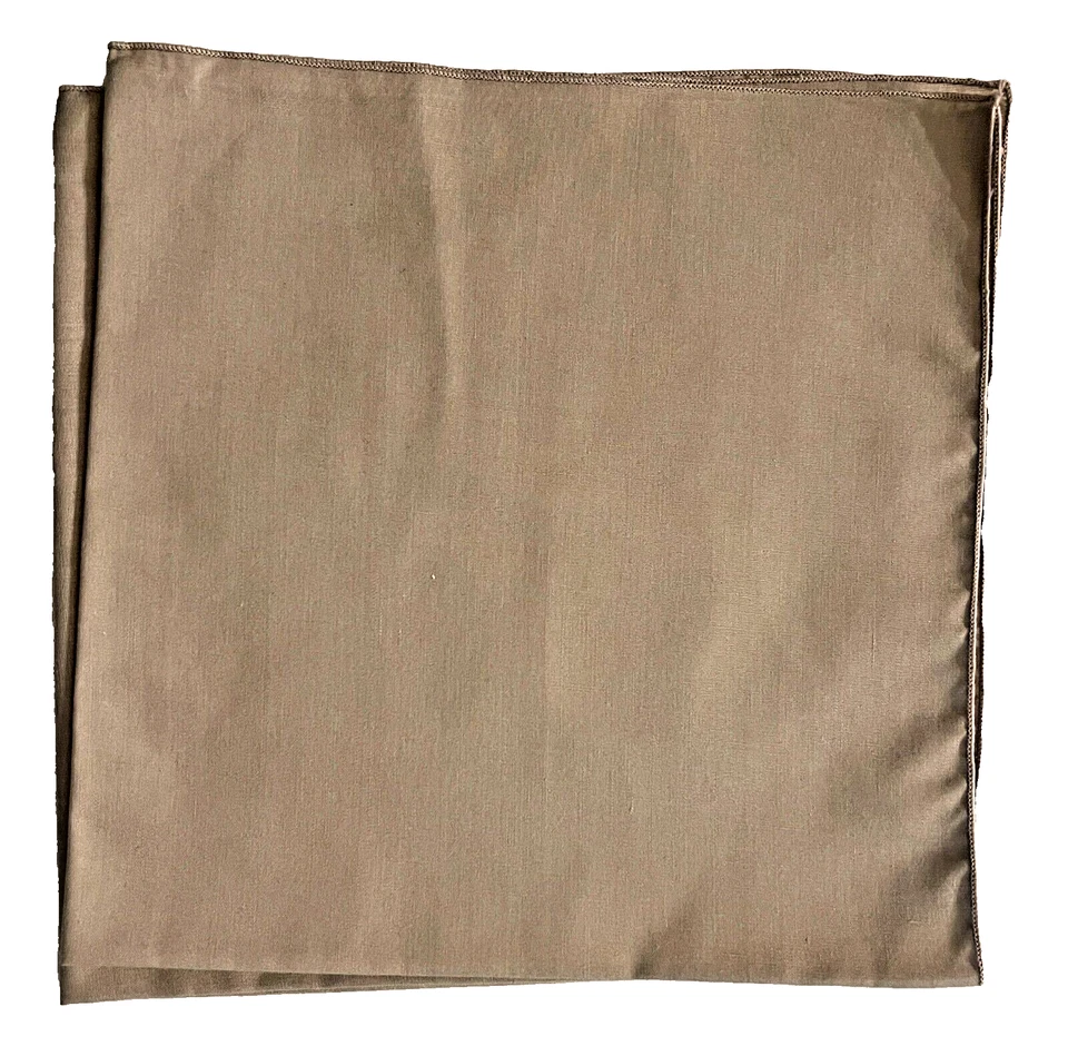 Par de servilletas de cena de algodón/poliéster bronceado 19" x 19" Foto 1 de 1