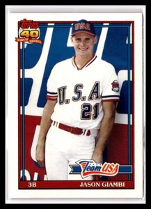 1991 Topps Traded - Jason Giambi #45T (RC) Tiffany - Picture 1 of 2