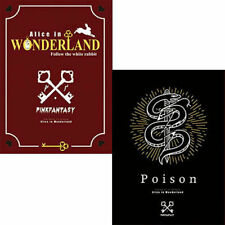 PINK FANTASY ALICE IN WONDERLAND 1st EP Album RANDOM CD+Photo Book+3 Card SEALED