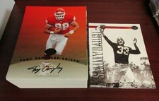 1997 Leaf Signature Edition Autographed 8x10" Football Cards Complete Your Set !