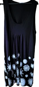 Strandkleid von Beachtime, Sommerkleid, Shirt Kleid schwaz 42 Neu - Bild 1 von 5