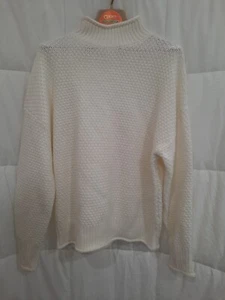Fashion Large White Cotton Ladies Sweater - Bild 1 von 6