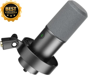 Podcast XLR/USB Microphone, Dynamic PC Mic for Streaming, Gaming, Recording - Picture 1 of 12
