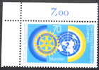 Deutschland BRD 1987 Ecke 1 Mi 1327, Rotary International, postfrisch