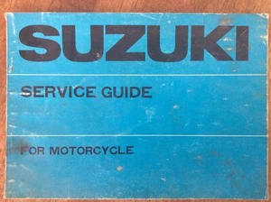 1970 Suzuki Service Guide VGC All Models - Picture 1 of 8