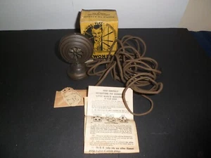 Vintage "Little Wonder" Radio Microphone in Original Box with Instructions - Zdjęcie 1 z 11