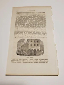 Grabado de la masacre de Boston c. 1848 - Imagen 1 de 2