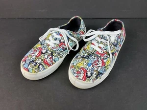 Disney Princess Graphic Canvas Women’s Lace Up Sneakers Shoes Size 6 - Picture 1 of 12
