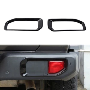 Lámpara antiniebla trasera para Jeep Wrangler JL 2018-2023 marco borde ABS - Imagen 1 de 12