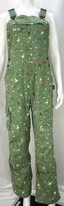 Duluth Trading Company Women Heirloom Gardening Bib Overalls Small Green NWT - Picture 1 of 5