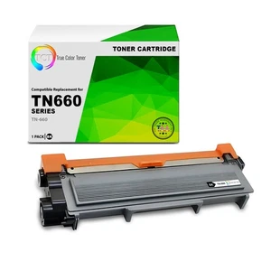 TCT TN660 TAA Compliant Compatible Toner Cartridge Replacement for Brother TN660 - Picture 1 of 6