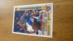 GERALD GLASS 91/92 Upper Deck Rookie Standouts # R13  RC   INSERT   Timberwolves - Bild 1 von 1