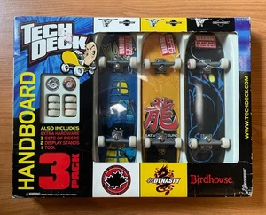 RARE NOS Tech Deck Handboard 3 Pack Tony Hawk Birdhouse Maple Dynasty Set - Bild 1 von 8