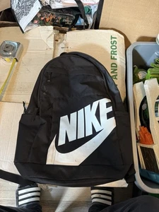 Nike Heritage 2.0 Black Polyester Backpack - Picture 1 of 5