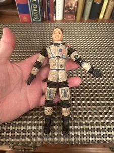 1966 Major Matt Mason Man In Space Astronaut Fig Mattel Black Straps See Pics - Bild 1 von 5
