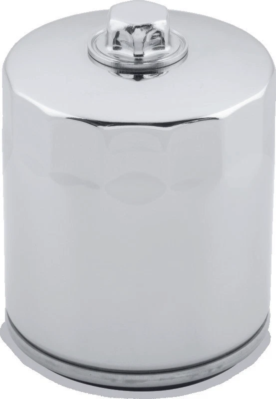 Filtro de aceite cromado con tuerca Twin Power Fits M8 para Harley-Davidson 62700297 Foto 1 de 1