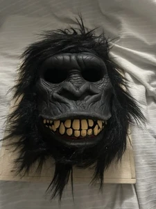Costumi California Collezioni Spaventoso Gorilla Scimmia Maschera Halloween Vestire OSFA - Foto 1 di 6