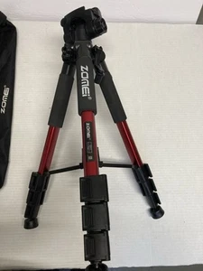 Zomei Q111 Professional Heavy Duty Aluminium Tripod&Pan Head for DSLR Camera-RED - Picture 1 of 10