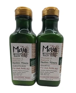 Maui Moisture Thicken & Restore + Bamboo Fibers Shampoo & Conditioner 13 Fl. Oz. - Picture 1 of 3