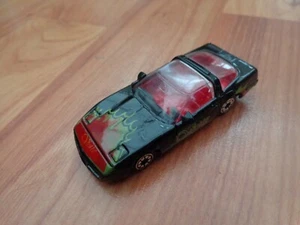 Vintage 1988 Corgi Juniors Freeway 1/64 - Nero Chevrolet Corvette Auto JB45/1 - Foto 1 di 1