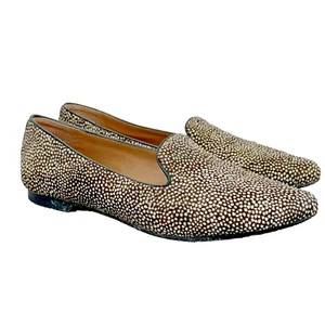 Trask Loafer flache Schuhe Damengröße 7,5 braun Farrah Leder Slipper Brasilien - Bild 1 von 14